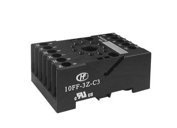 Switchtec 10FF-3Z-C3 Hongfa 11 Pin Din Rail Mount Relay Base