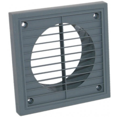 Manrose 1152G 4'' Fixed Grille Grey