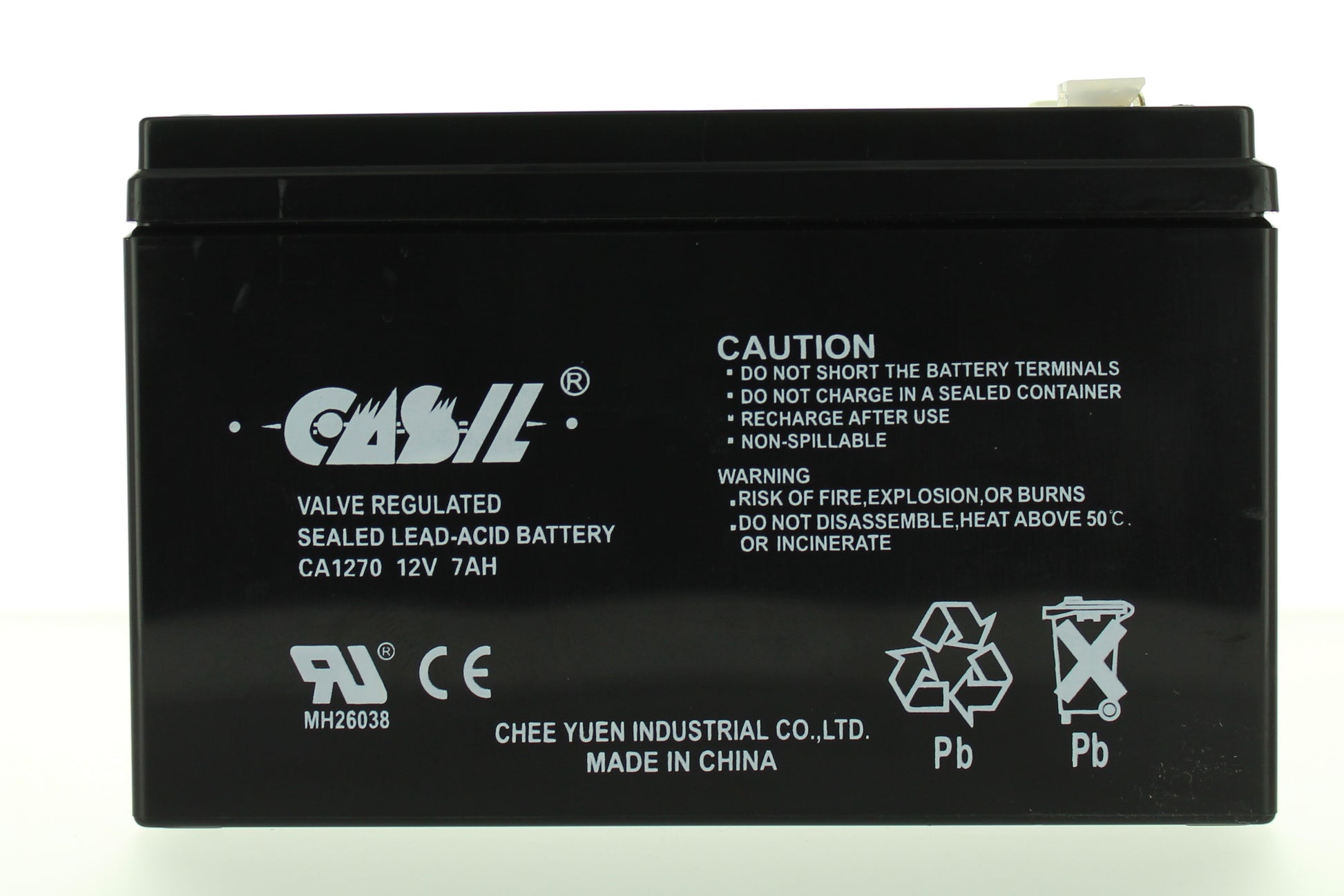 12V 7Ah Alarm Battery