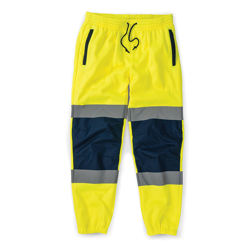 Tough Grit 686024 Hi-Vis 2-Tone Jogger Yellow/Navy Size S