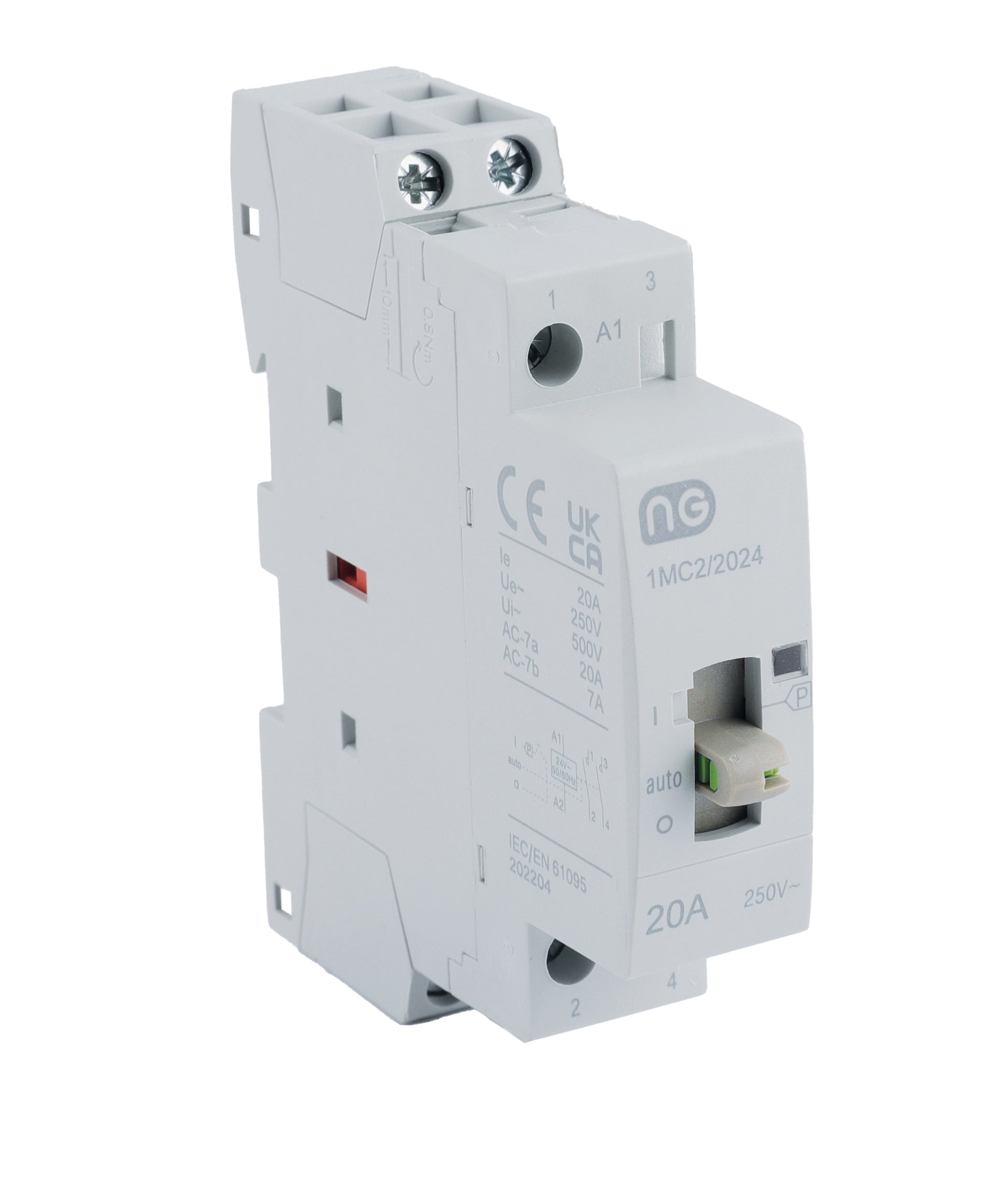 Niglon 1MC2/2024 20A AC Modular Contactor 2NO 24V