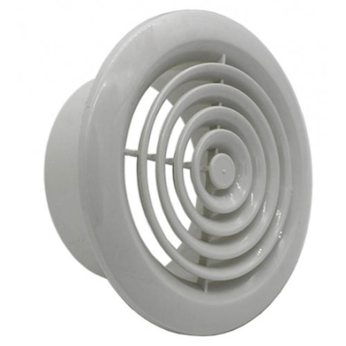 Manrose 2100W 4'' Circular Grille White