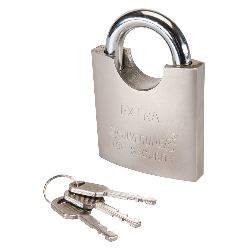 Silverline 260329 70mm Shrouded Padlock