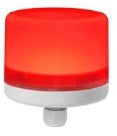 Switchtec 28243 Sirena E-Lite 24V DC Compact Red LED Beacon (Quick Connect) M12 24V DC