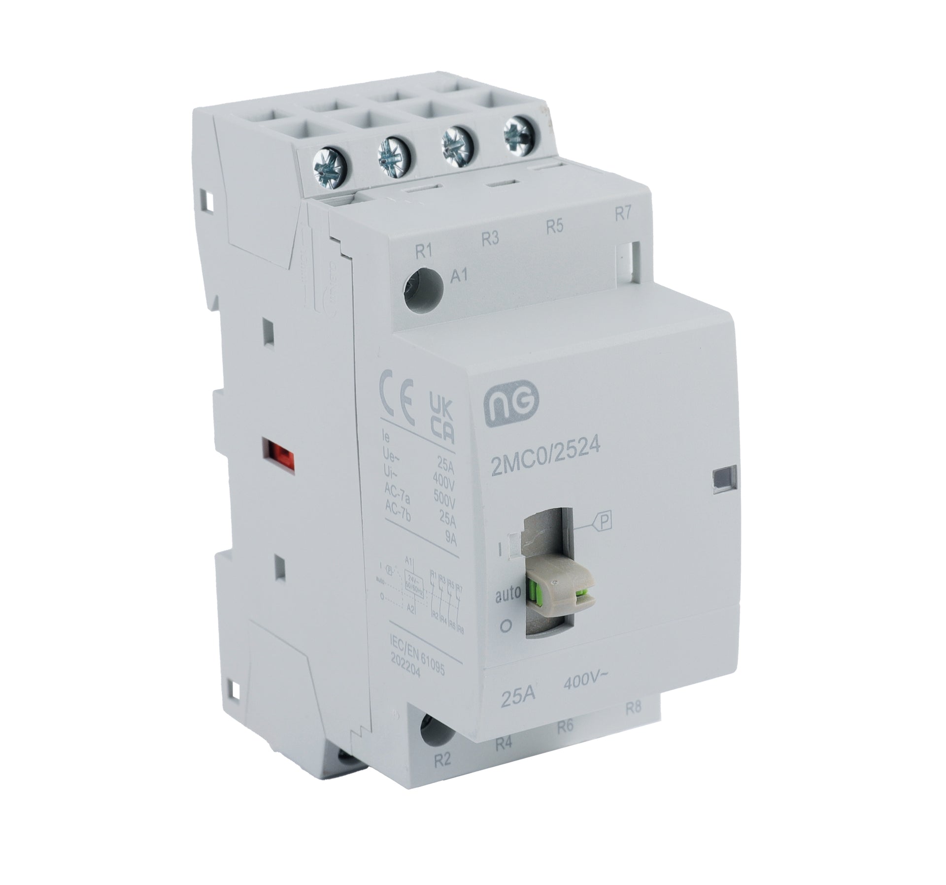 Niglon 2MC0/25230 25A AC Modular Contactor 4NO 230V