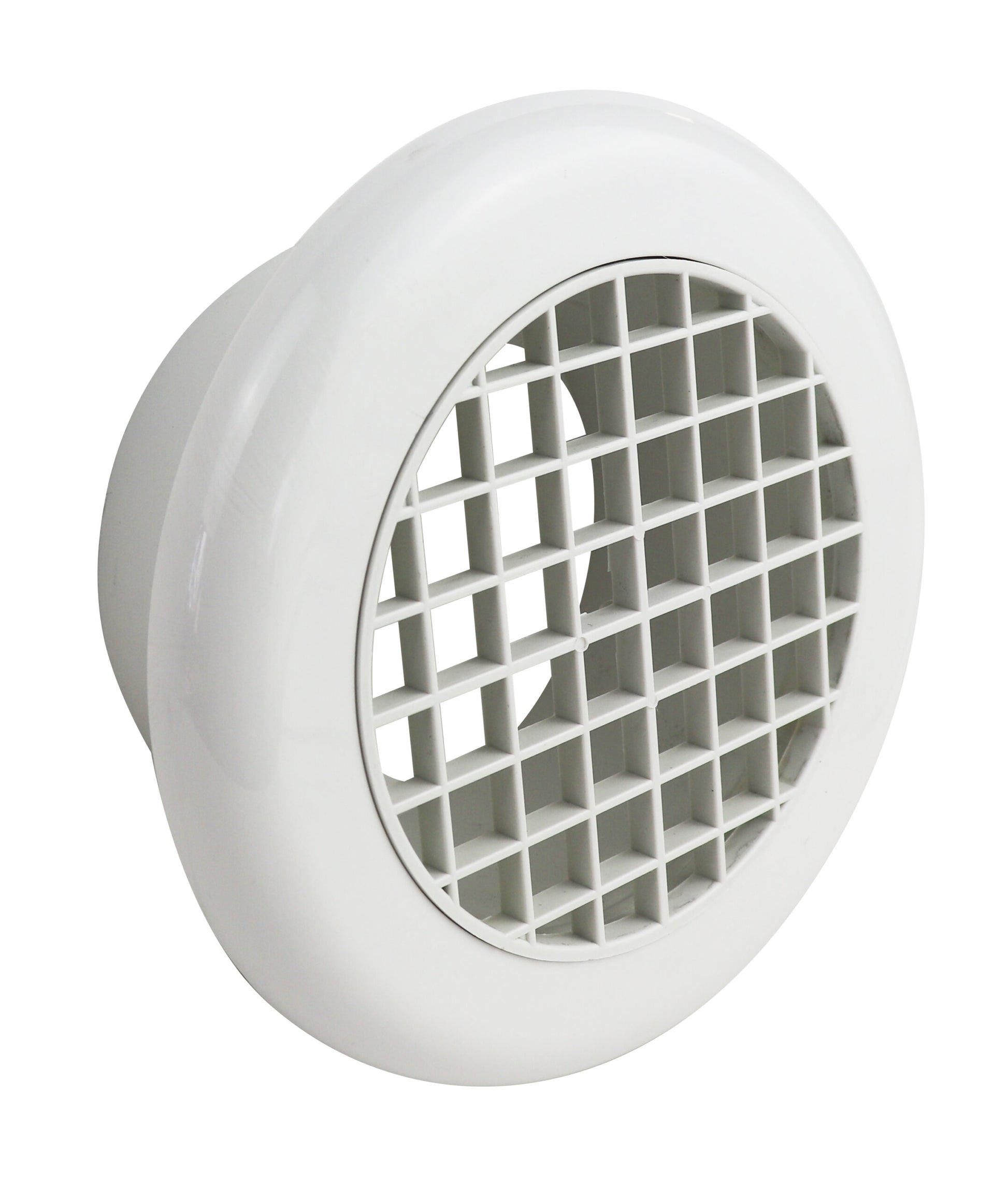 Manrose 3100W 4'' Circular Egg Crate Grille White