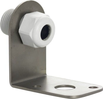 Switchtec 33357 Sirena TWS SB Grey Stainless Steel 90 Degree Wall Mount Bracket with Gland IP65