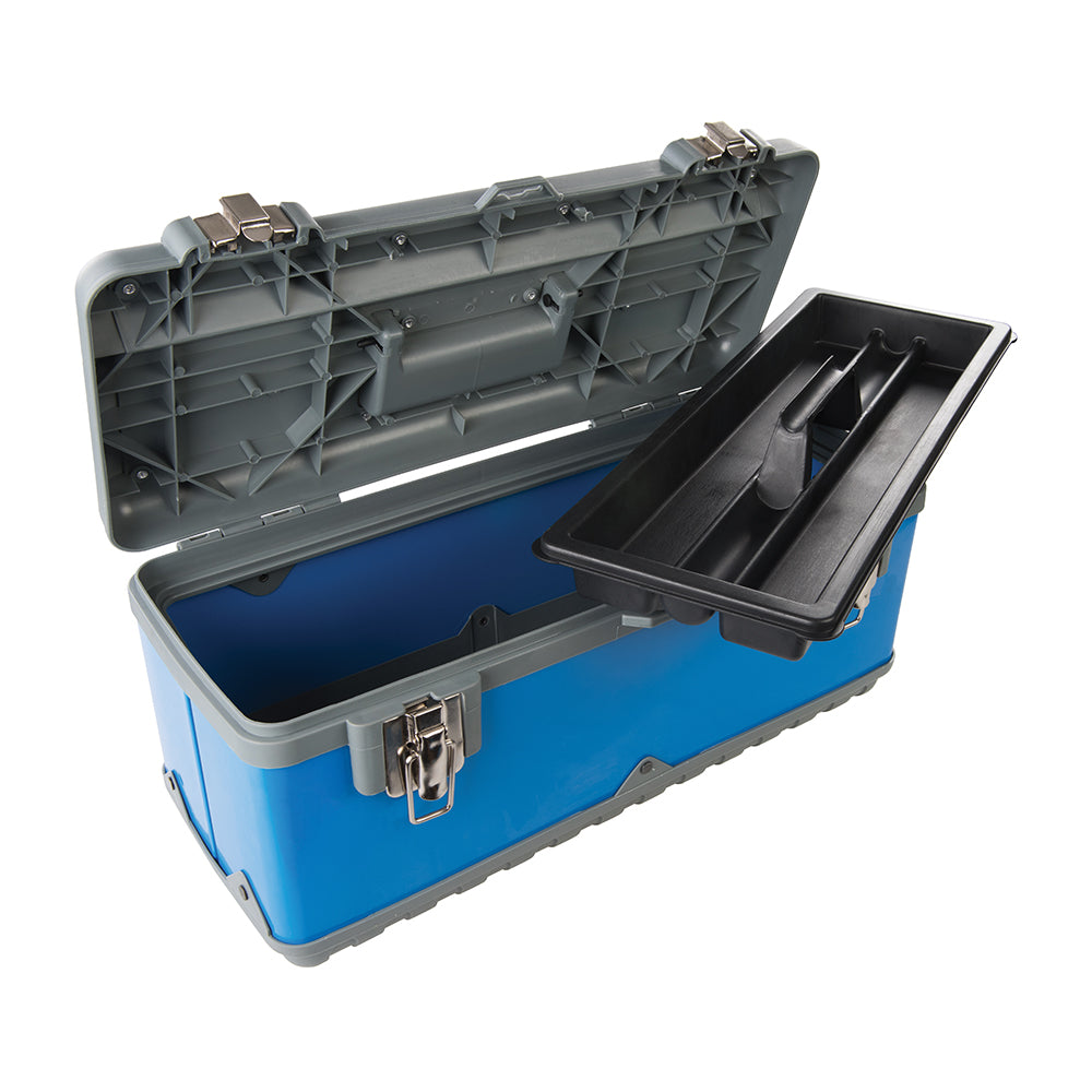 Silverline 386076 470mm Tool Box Blue/Black/Grey