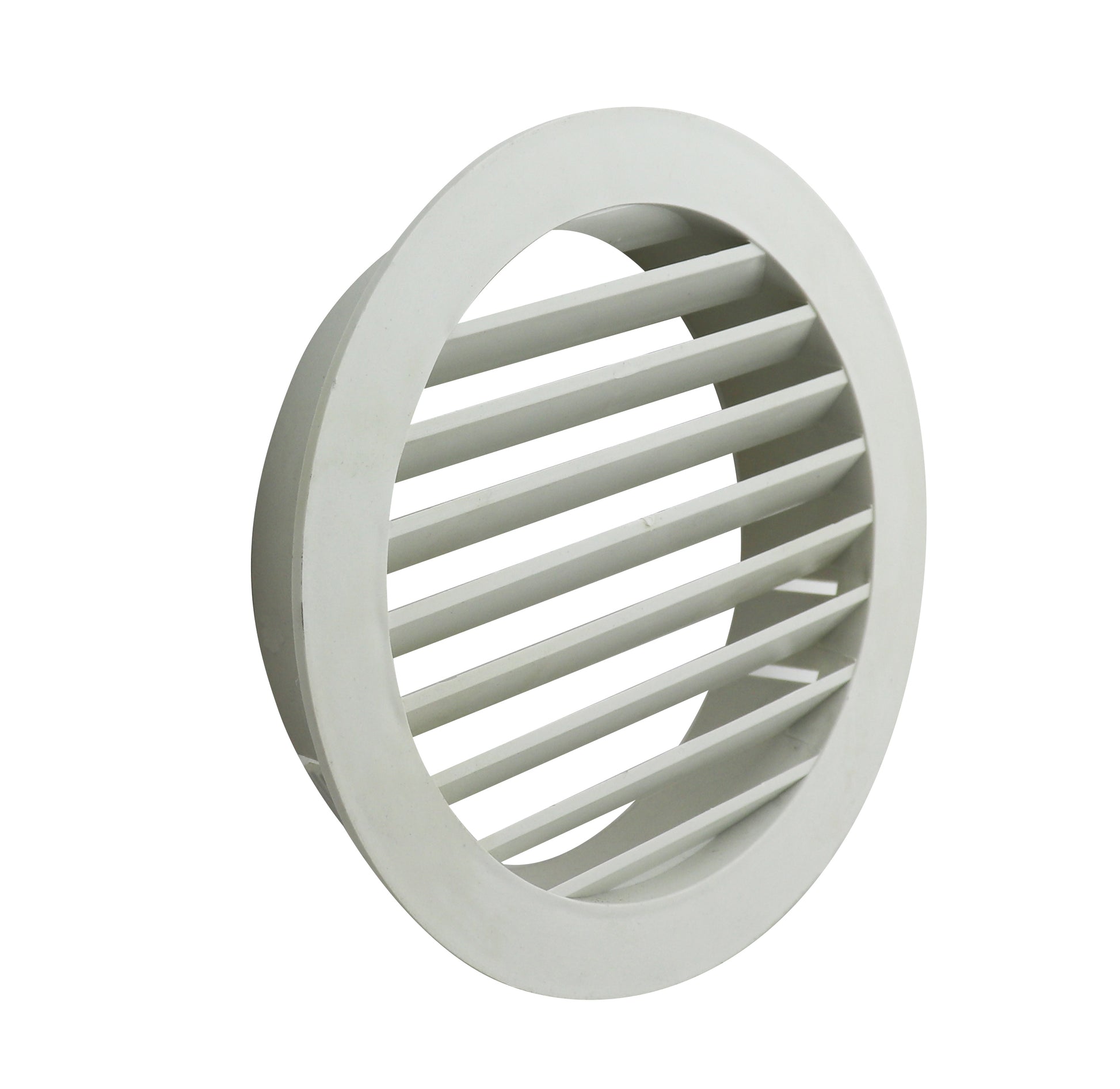 Manrose 41020W 4'' External Round Grille White