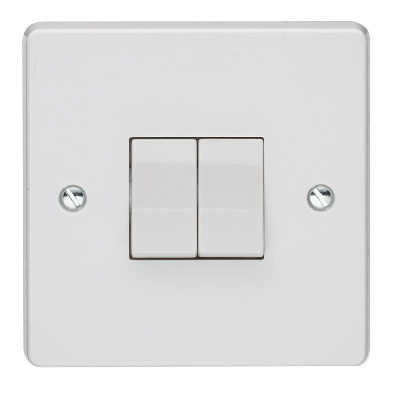 Crabtree 4172 2 Gang 2 Way Switch