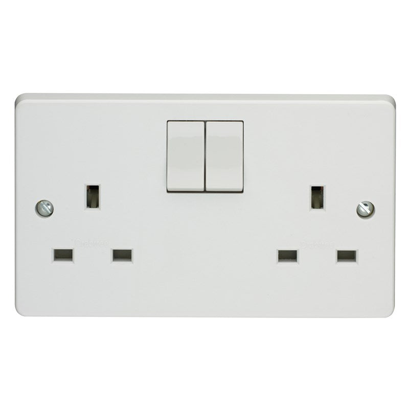 Crabtree 4306/CD 2 Gang 13A DP Switched Socket