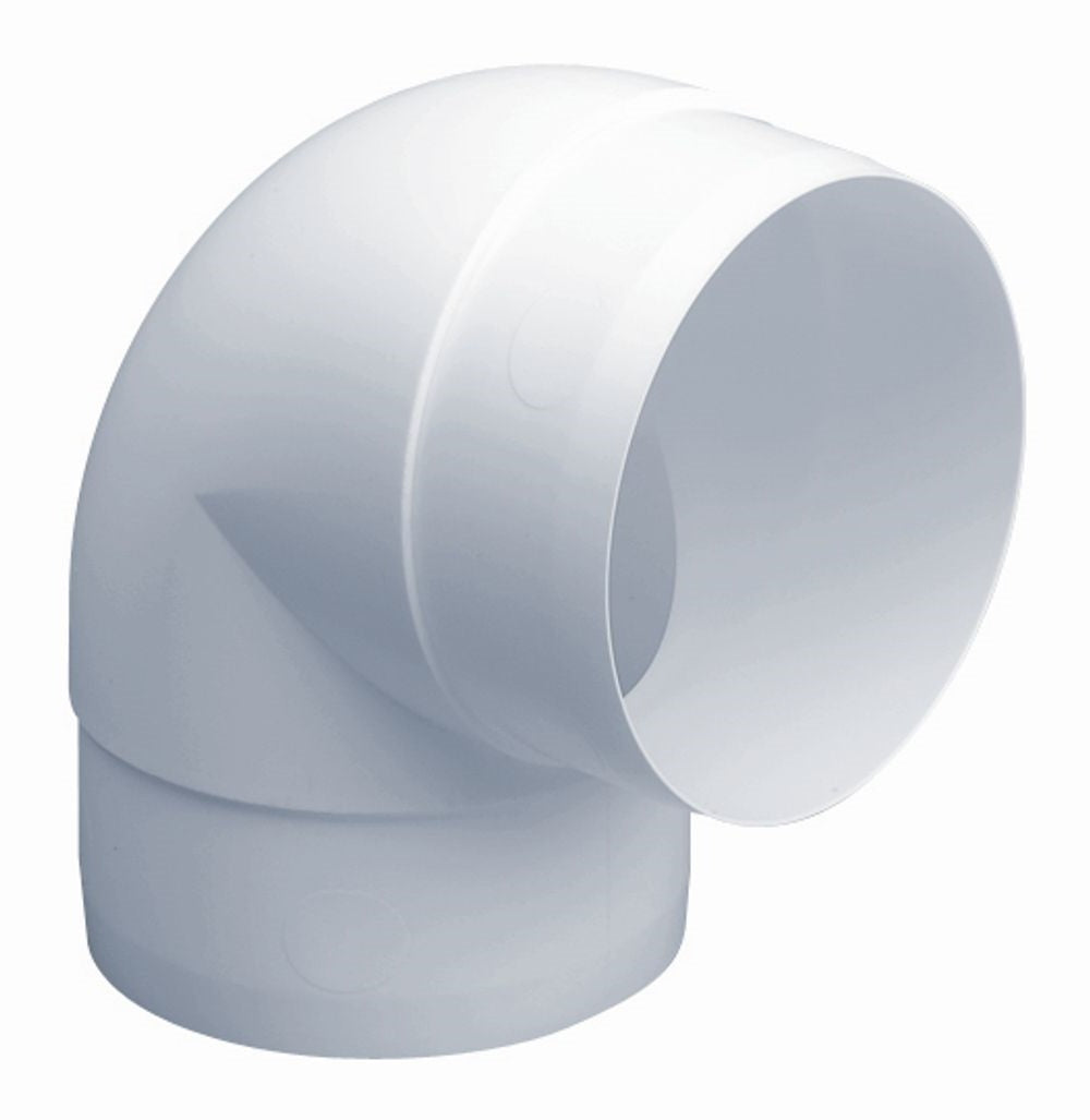 Manrose 44900 4'' PVC Ducting 90 Deg Bend