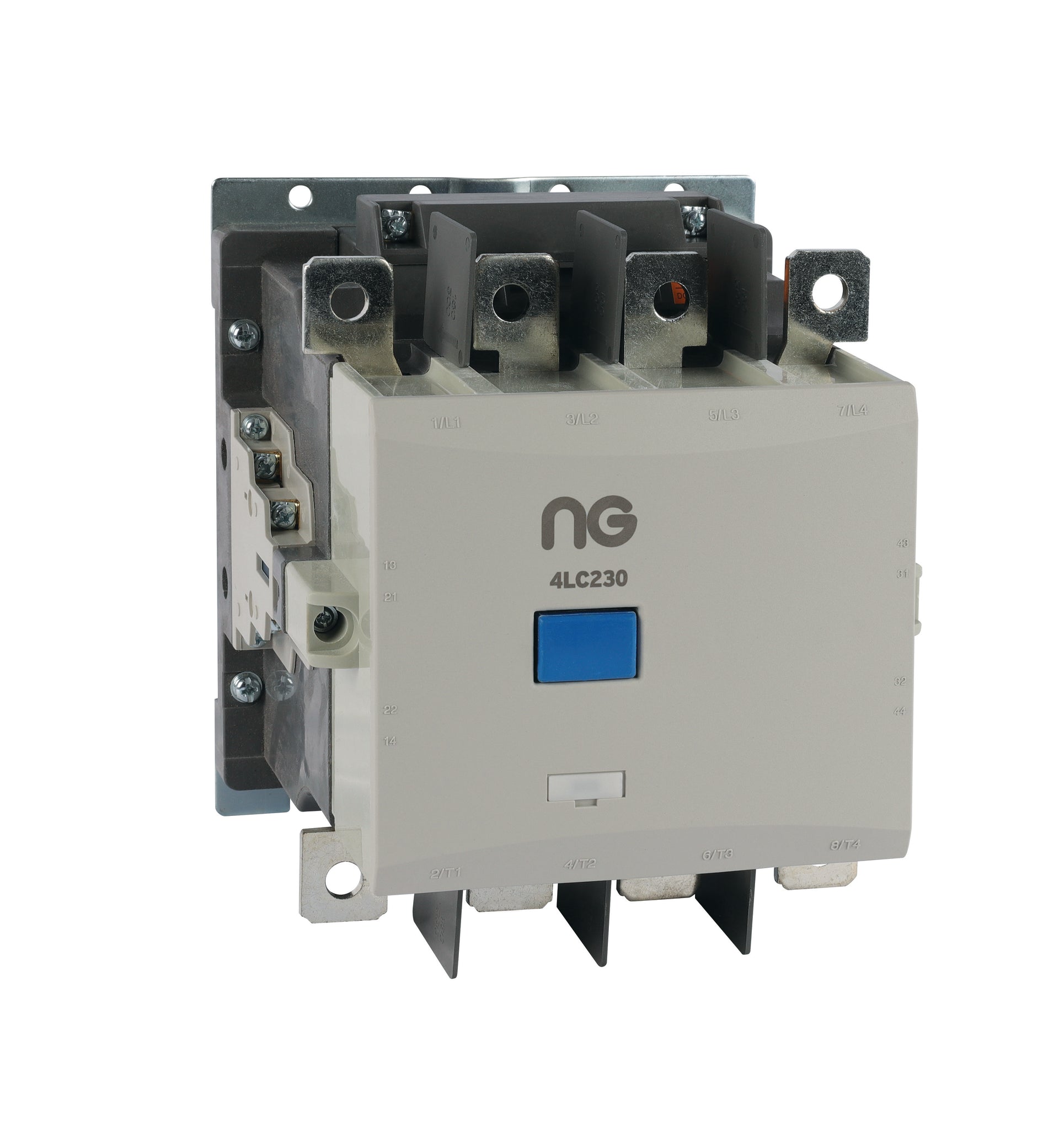 Niglon 4LC250 250A 4P AC/DC Contactor 2NO/2NC 100-240V