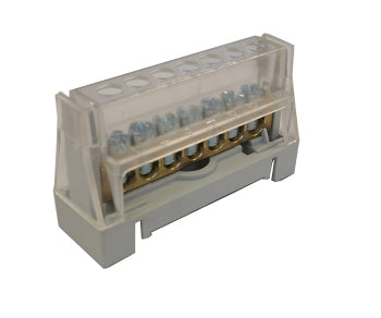 Switchtec 507F Arnocanali 63A 7 Way Din Rail Terminal Block (10-16mm) Grey