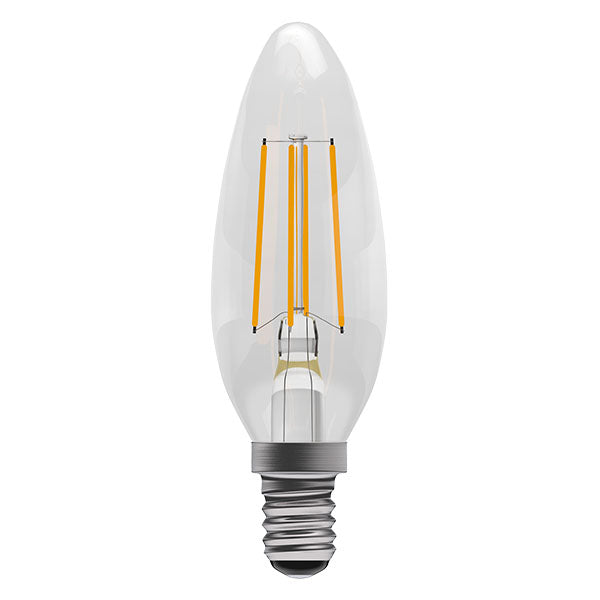 Bell 60116 4W SES Clear Dimmable LED Candle 4000K