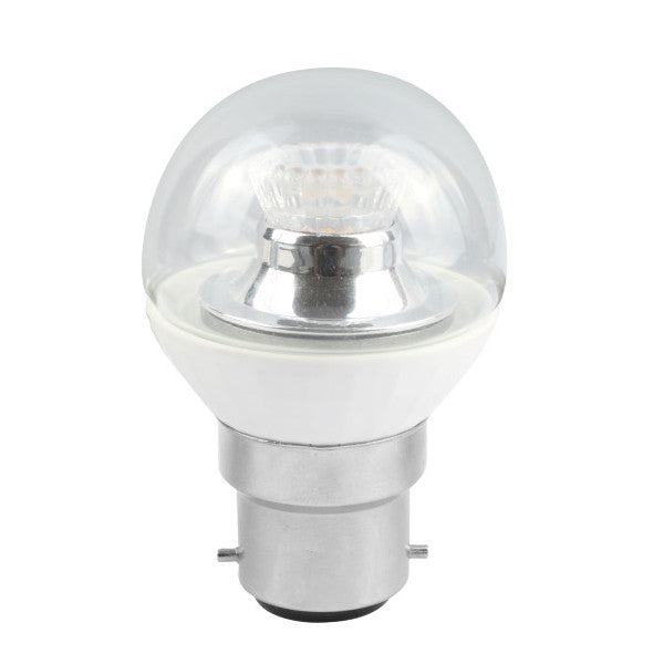 Bell 60578 2.1W BC Clear Dimmable LED Golfball 2700K