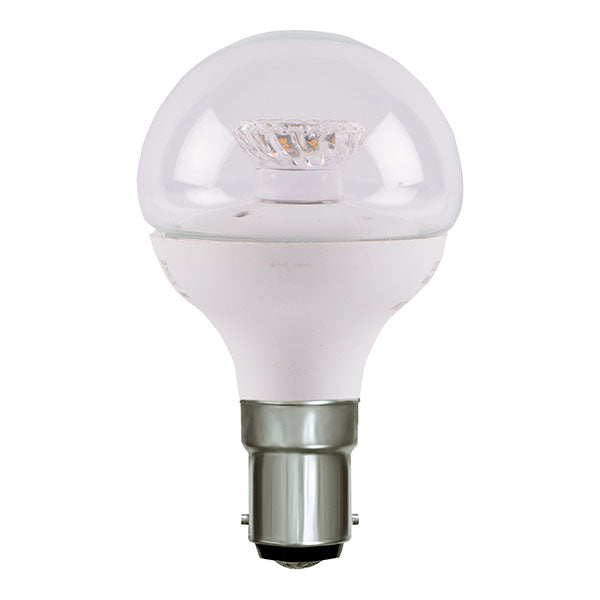 Bell 60579 2.1W SBC Clear Dimmable LED Golfball 2700K