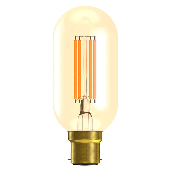 Bell 60819 3.3W BC Amber Dimmable Short LED Tubular 2000K