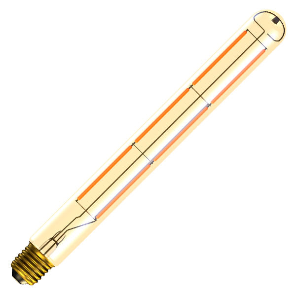 Bell 60818 5.7W ES Amber Long LED Tubular 2000K