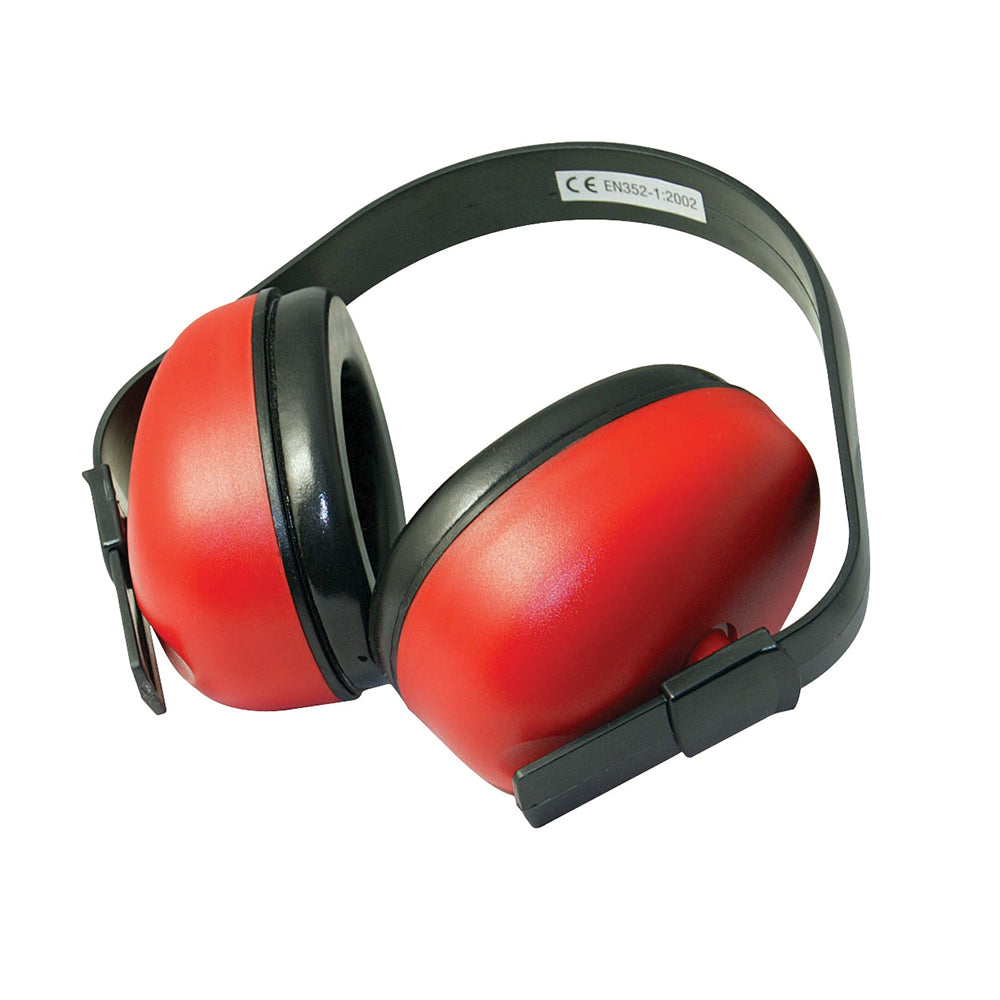 Silverline 633815 27db Ear Defenders Red/Black