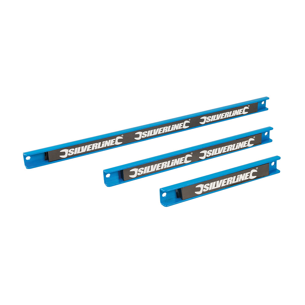 Silverline 633950 3pc Magnetic Tool Rail