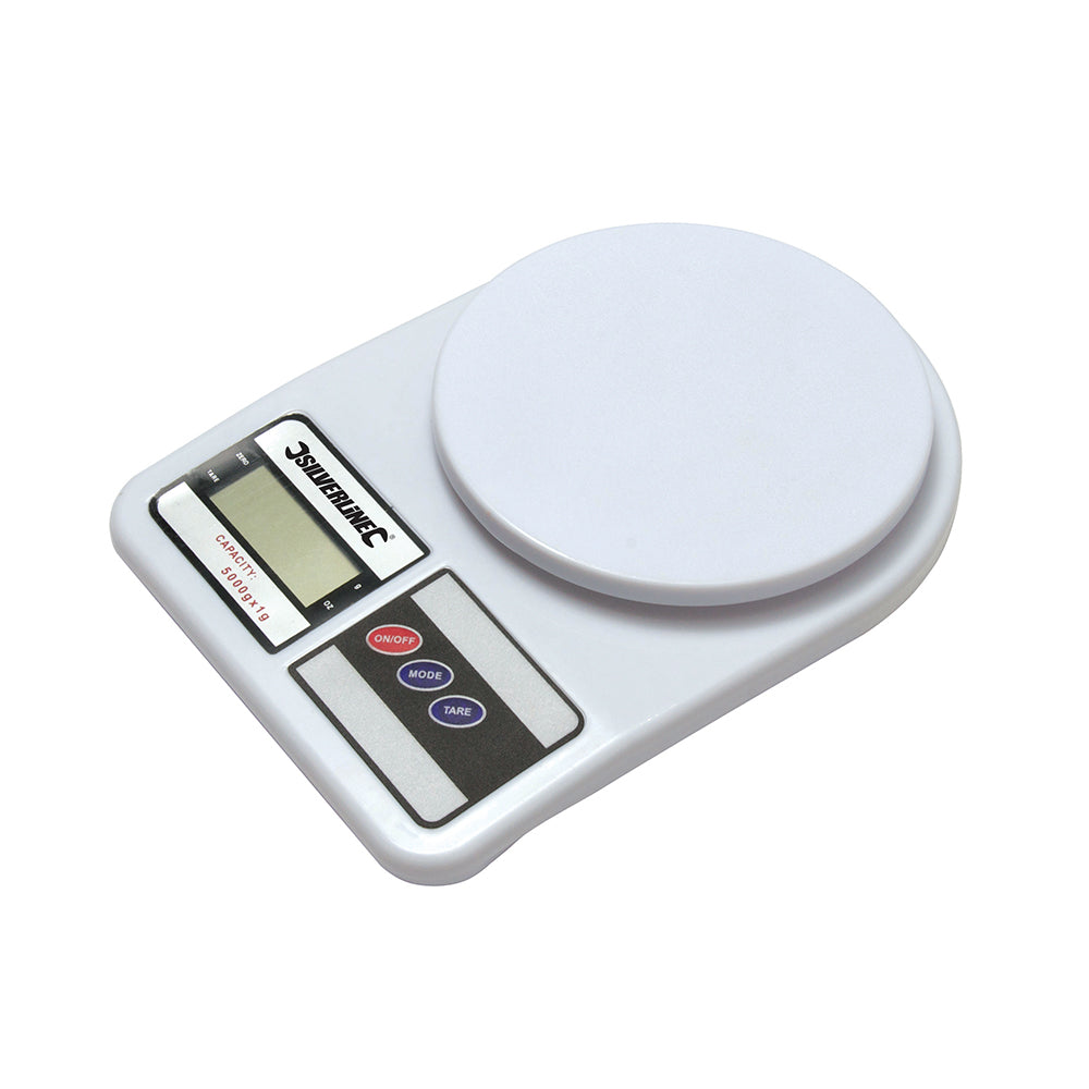 Silverline 651052 5kg Digital Scales