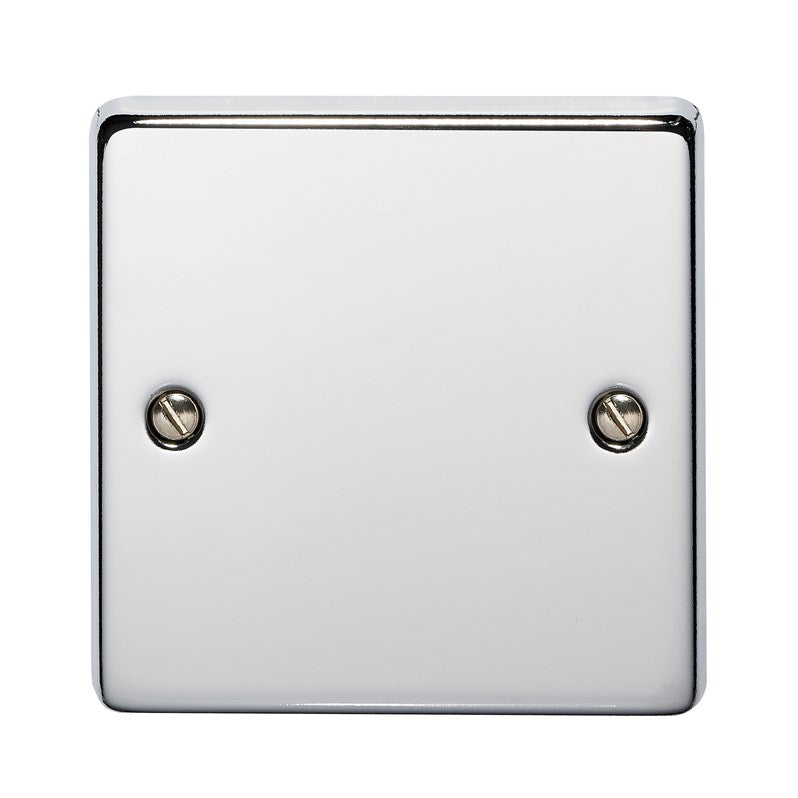 Crabtree 6575/HPC 1 Gang Blank Plate Polished Chrome