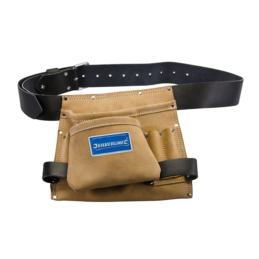 Silverline 675030 8 Pocket Nail and Tool Pouch Belt