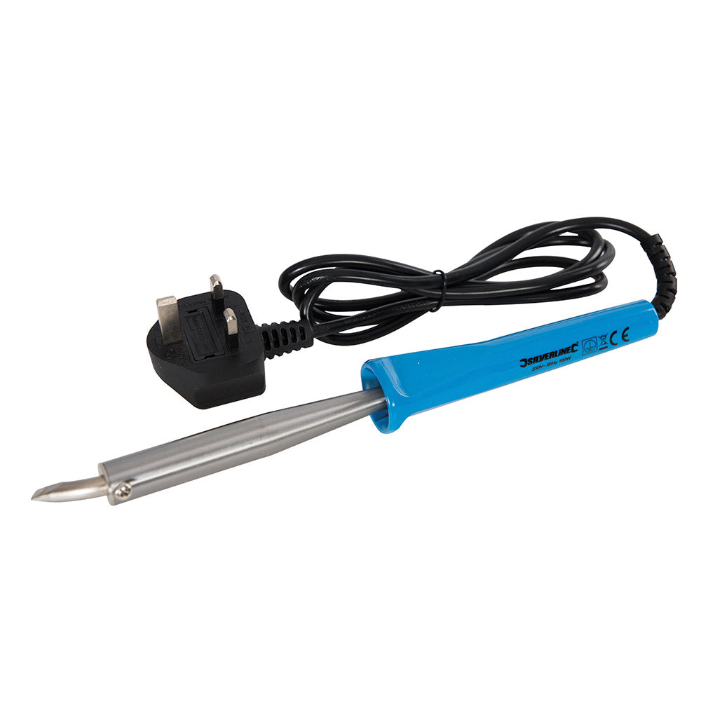 Silverline 868784 100W Soldering Iron 230V