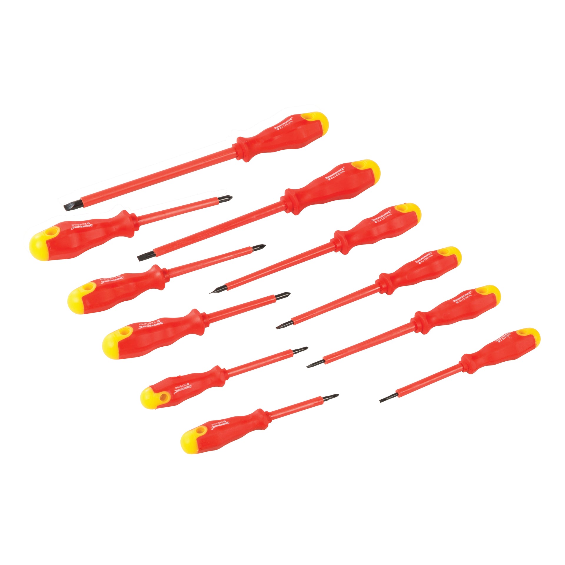 Silverline 918535 11pc Insulated Screwdriver Set