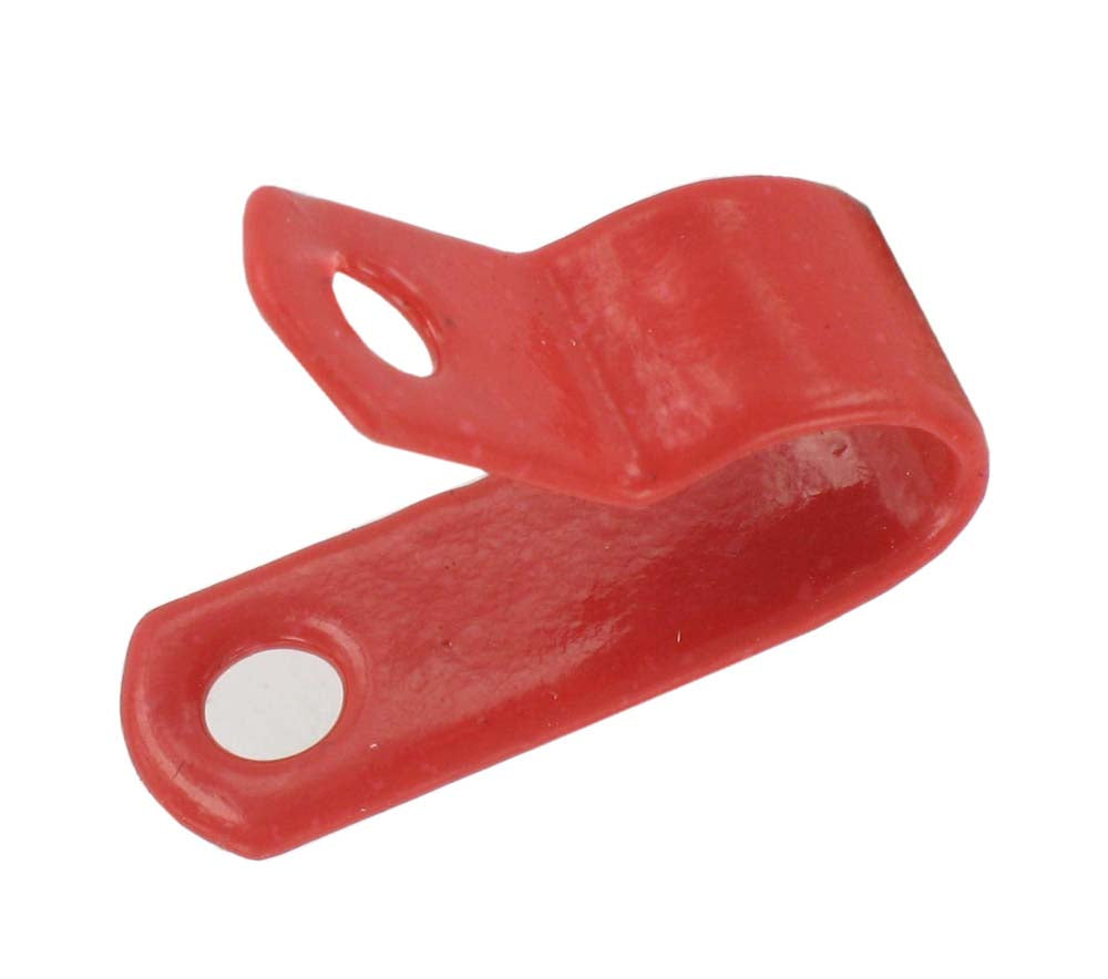 AC8R 8mm P Clip (100) Red RED