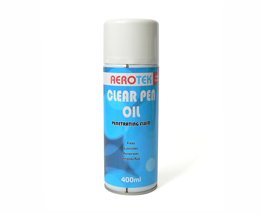 Term Tech AERO-CLEAR Aerotek Clear Penetrating Oil 400ml Can