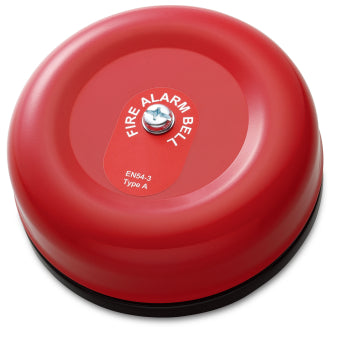 Switchtec AH-0218 SCL EN54 24V DC Red Multi Tone 6'' Fire Alarm Bell IP44