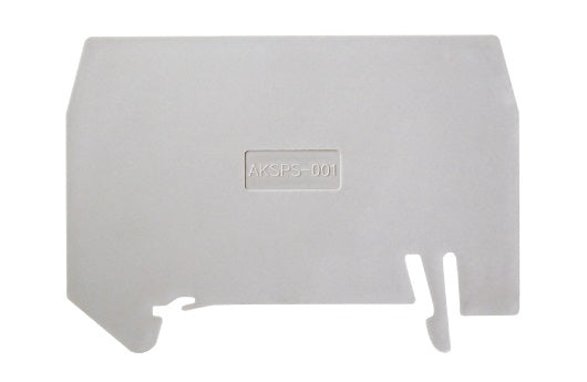 Switchtec AKSPS-001 Dinkle 1.5mm-4mm Din Rail Partition Plate Grey