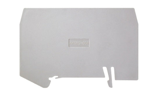 Switchtec AKSPS-002 Dinkle 6mm-10mm Din Rail Partition Plate Grey