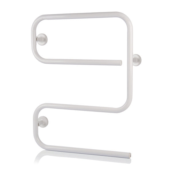 Hyco AL80SW Alize 80W S Shaped Towel Rail White