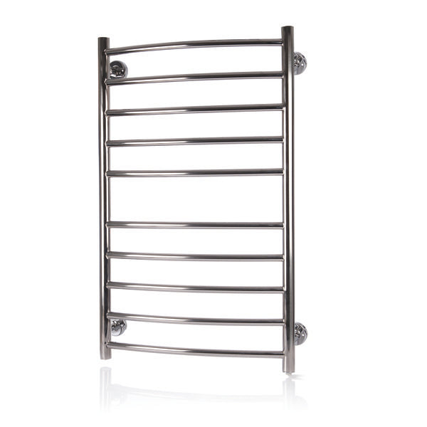 Hyco AQ100LC Aquilo LST 100W 860mm Curved Ladder Towel Rail Chrome