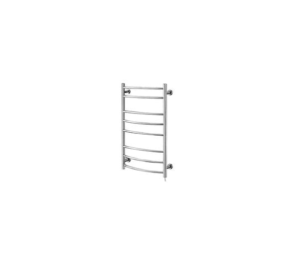 Hyco AQ40LC Aquilo LST 40W 720mm Curved Ladder Towel Rail Chrome