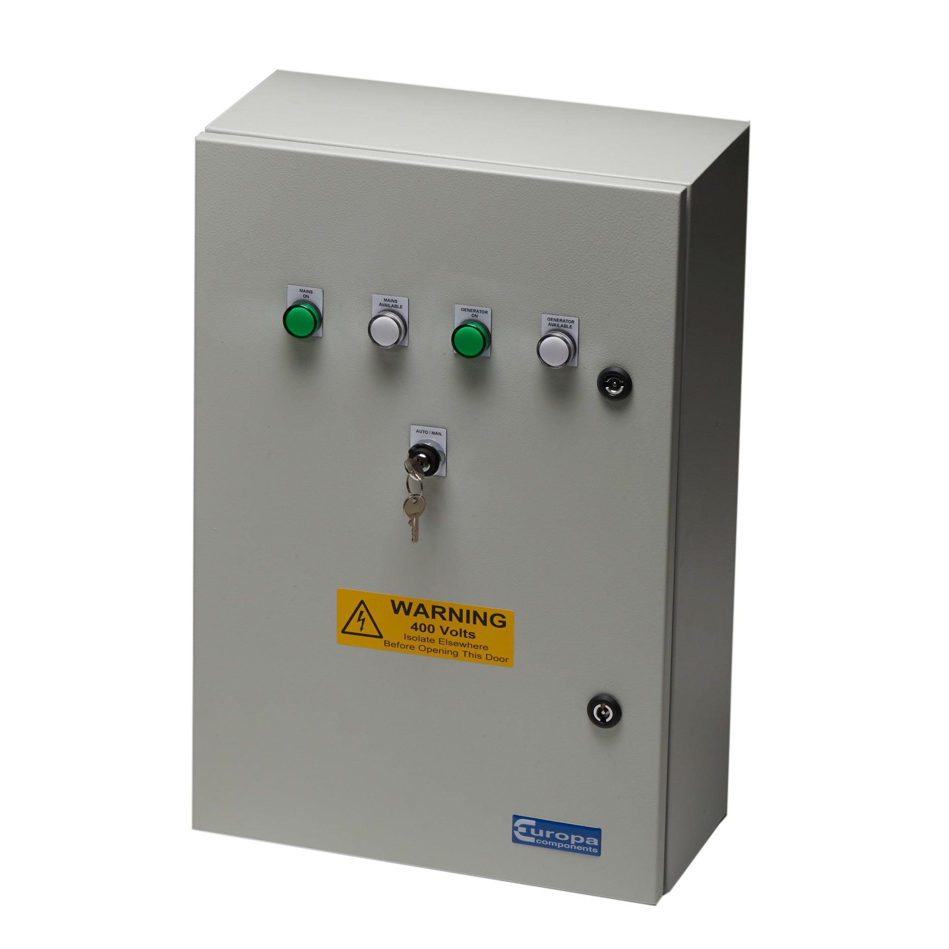 Europa ATS-CON1002PME 100A 2 Pole Metal Automatic Transfer Switch IP65