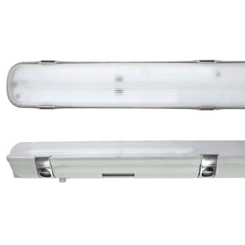 Kosnic KENCB30T4F-W40 Avon II 4FT 30W Twin LED Non-Corrosive Batten 4000K