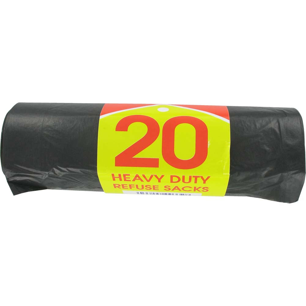 Deligo BLHD 147cm x 99cm Heavy Duty Bin Liners (Roll of 20)