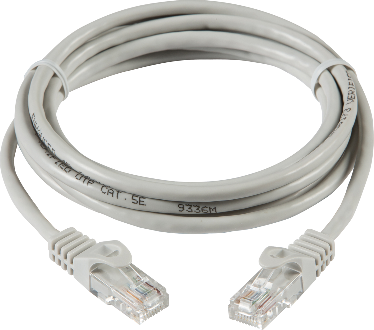 Data CAT5G-10M RJ45 CAT 5 Patch Lead 10 Metre Grey