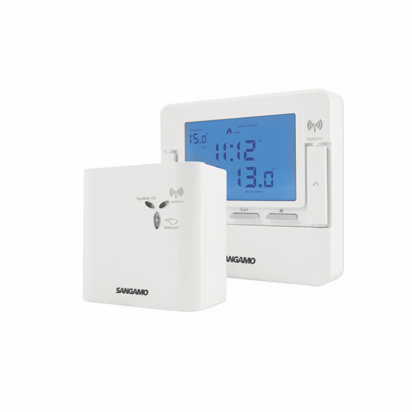 Sangamo CHOICE RSTAT5RF Wireless Digital Programmble Thermostat