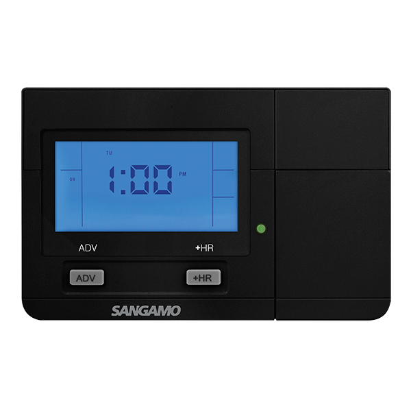 Sangamo CHPPR1B 1 Channel Programmer with Digital Display Black