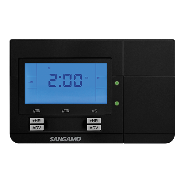 Sangamo CHPPR2B 2 Channel Programmer with Digital Display Black