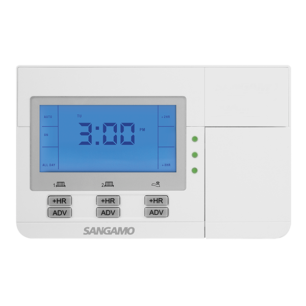 Sangamo CHPPR3 3 Channel Programmer with Digital Display White