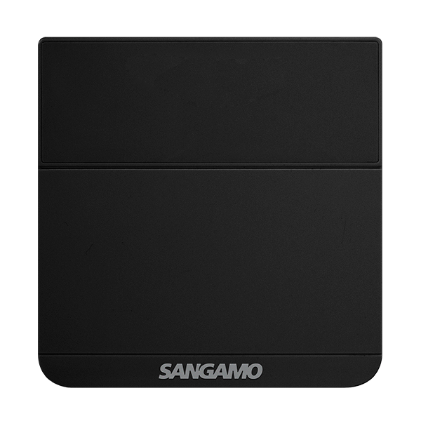 Sangamo CHPRSTATFB Electronic Frost Thermostat Black