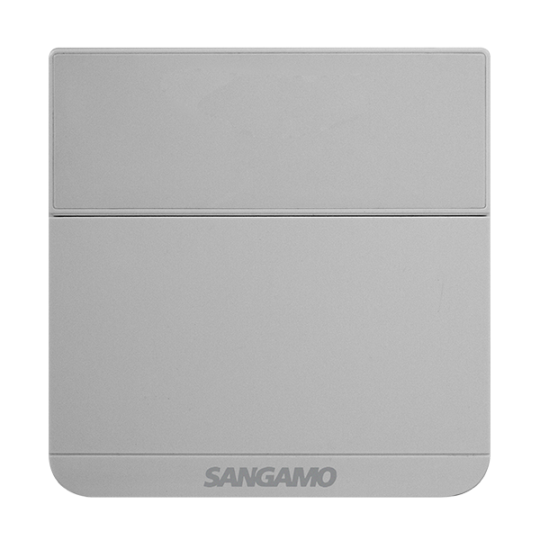 Sangamo CHPRSTATTS Tamperproof Electronic Room Thermostat Silver