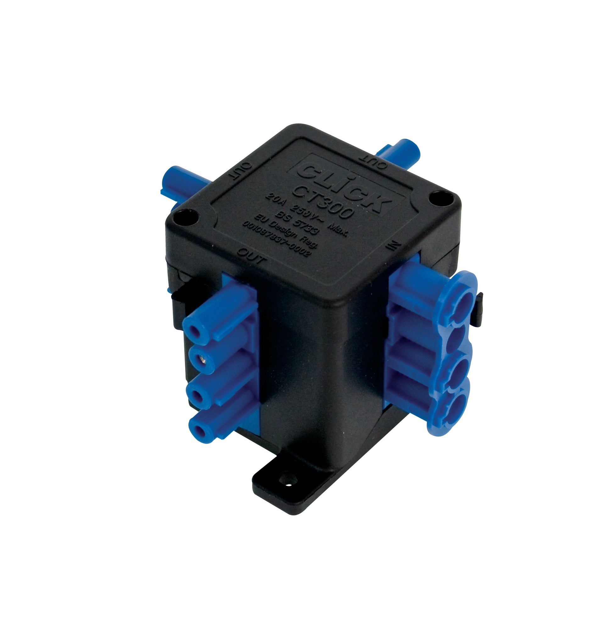 Scolmore CT300 20A 4 Pole 1 In 3 Out Flow Hub