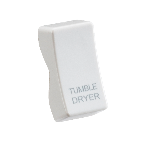 Knightsbridge CUDRY Tumble Dryer Rocker Cap White Moulded